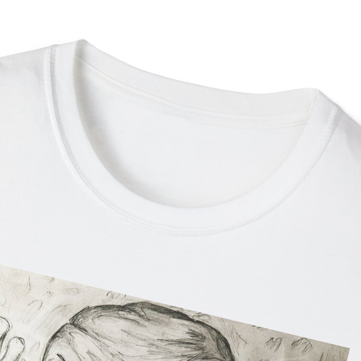 Grim Reaper Graphic Tee | Unisex Softstyle T-Shirt, Halloween Apparel, Edgy Fashion, Unique Gift, Gothic Style, Casual Wear