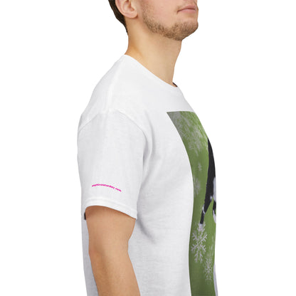 Holiday Cat T‑Shirt – “Aahhh, The Holidays” Funny Snowman Cat Tee