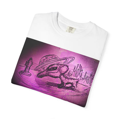 Alien Adventure Unisex T-Shirt - Garment-Dyed Graphic Tee
