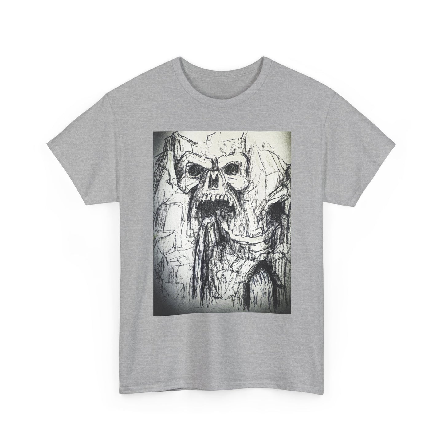 Skull Waterfall Tee