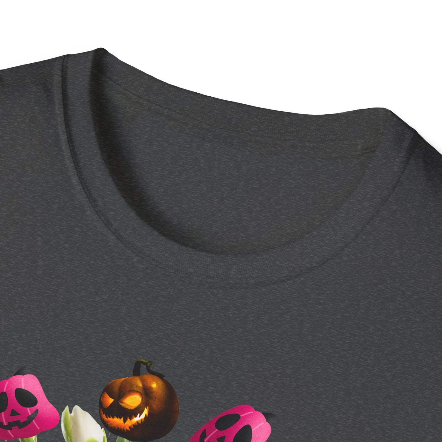 Halloween Pumpkin Bouquet T-Shirt, Cute Fall Tee, Unisex Graphic Shirt, Ideal for Halloween Parties, Seasonal Gift Idea