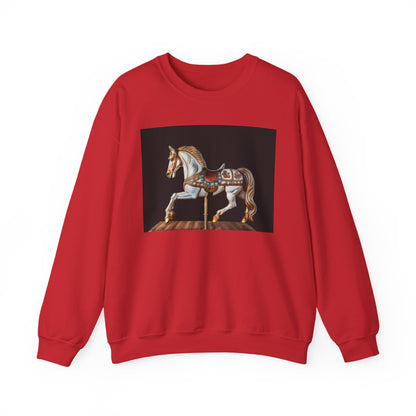 Vintage Carousel Horse Crewneck Sweatshirt, Cozy Sweatshirt, Equestrian Gift, Animal Art Sweatshirt, Unique Fall Apparel, Celebration [...]