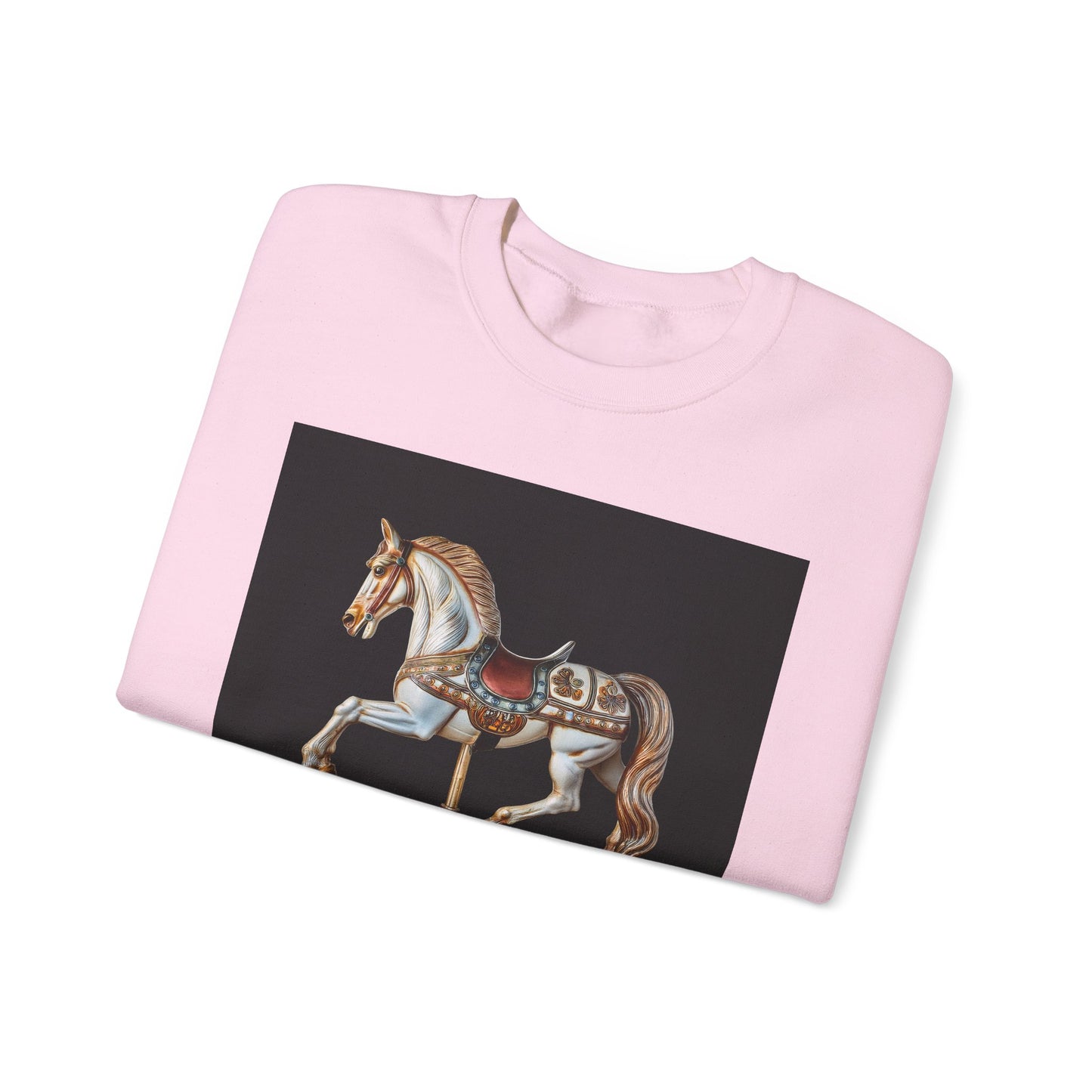Vintage Carousel Horse Crewneck Sweatshirt, Cozy Sweatshirt, Equestrian Gift, Animal Art Sweatshirt, Unique Fall Apparel, Celebration [...]