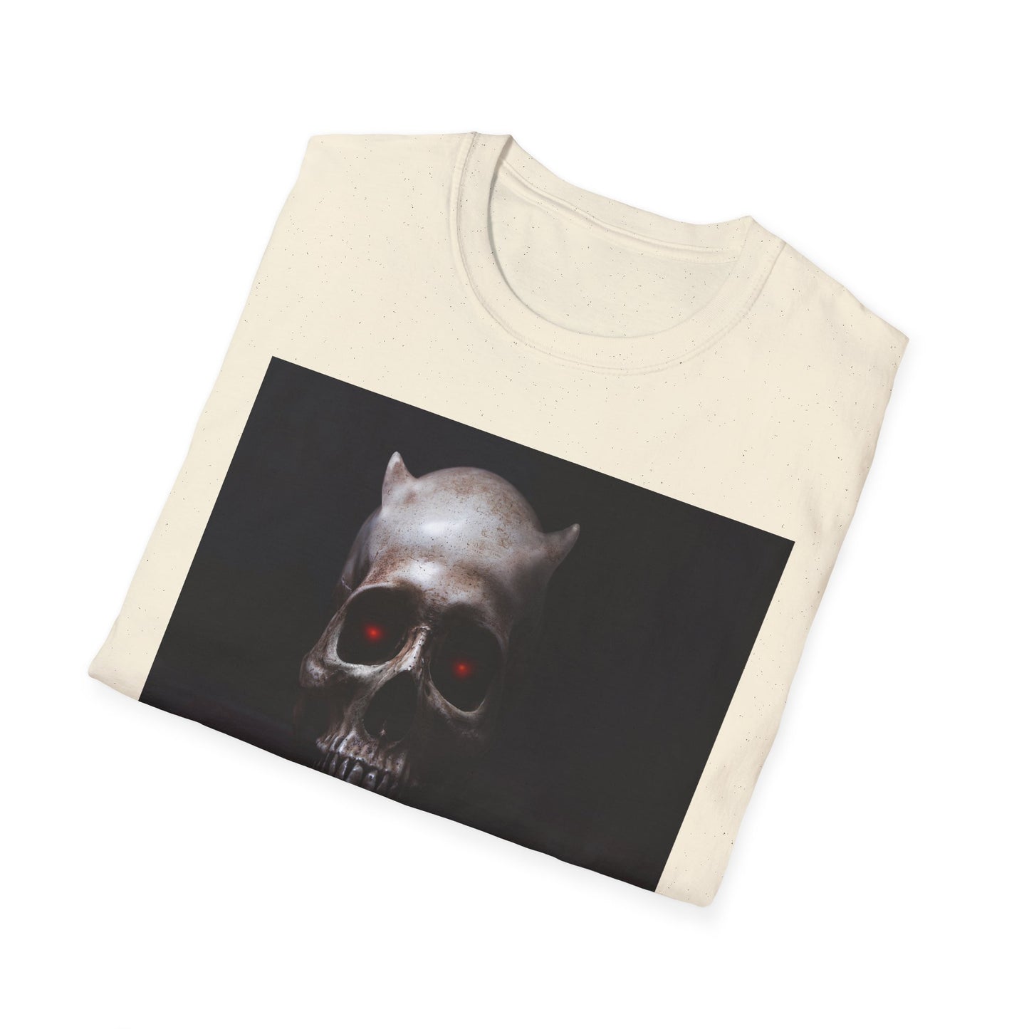 Spooky Demon Boo T-Shirt | Halloween Costume Tee | Unisex Softstyle Tee | Boo! Graphic Shirt | Casual Wear | Comfortable Halloween Apparel