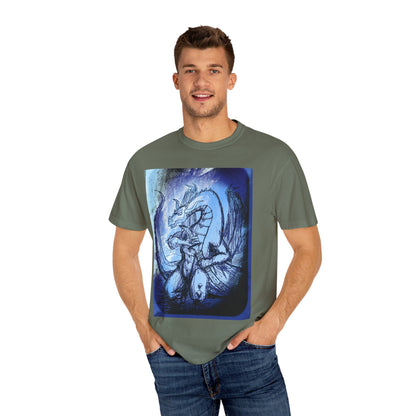 Dragon Artwork Unisex T-Shirt - Vibrant, Unique Design for Fantasy Lovers
