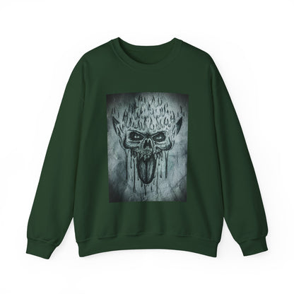 Skull Crewneck Sweatshirt