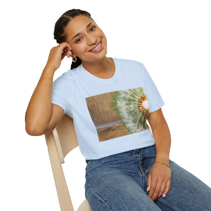 Boho Floral T-Shirt, Softstyle Unisex Tee, Casual Wear, Nature Lover Gift, Summer Outfit, Art Inspired Clothing