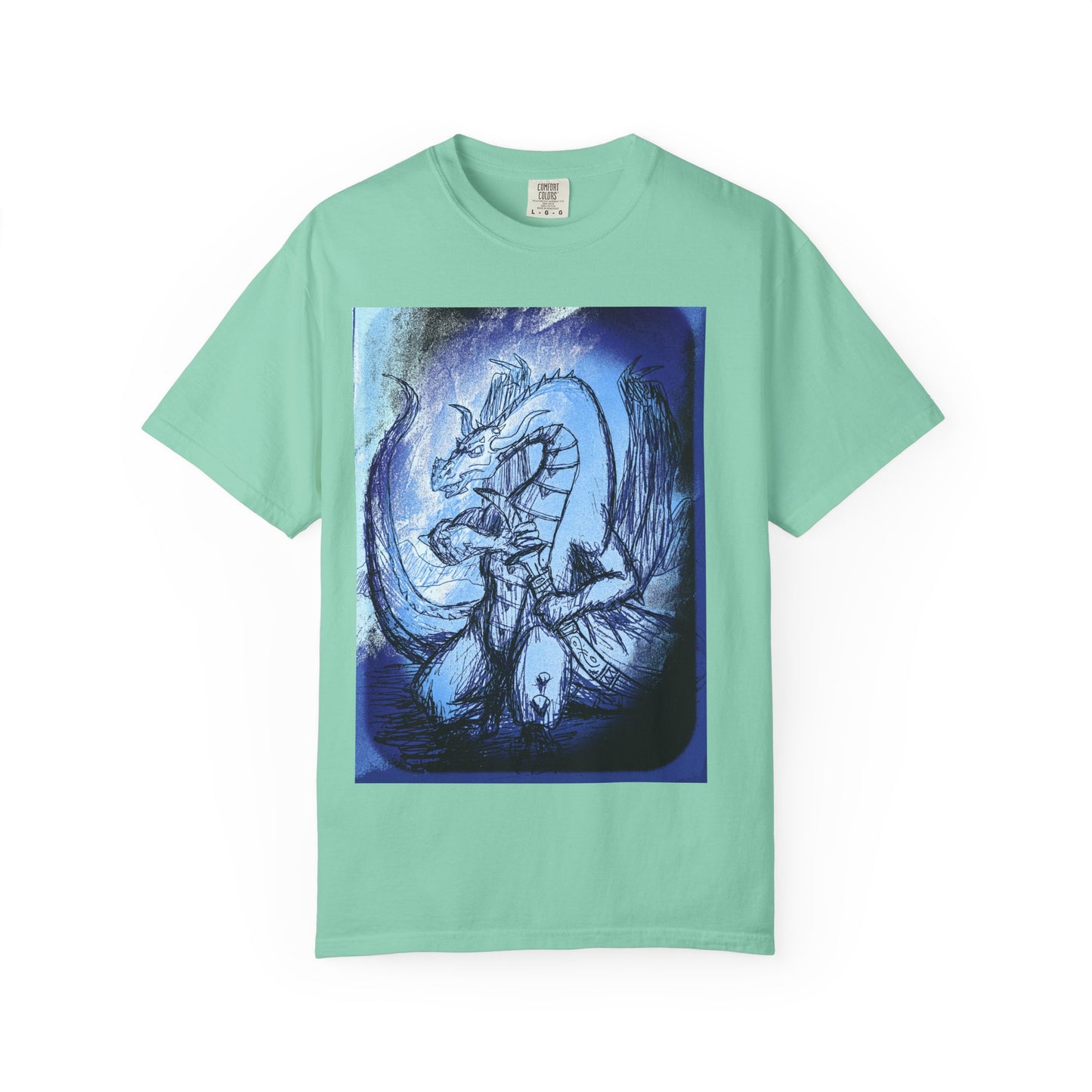 Dragon Artwork Unisex T-Shirt - Vibrant, Unique Design for Fantasy Lovers