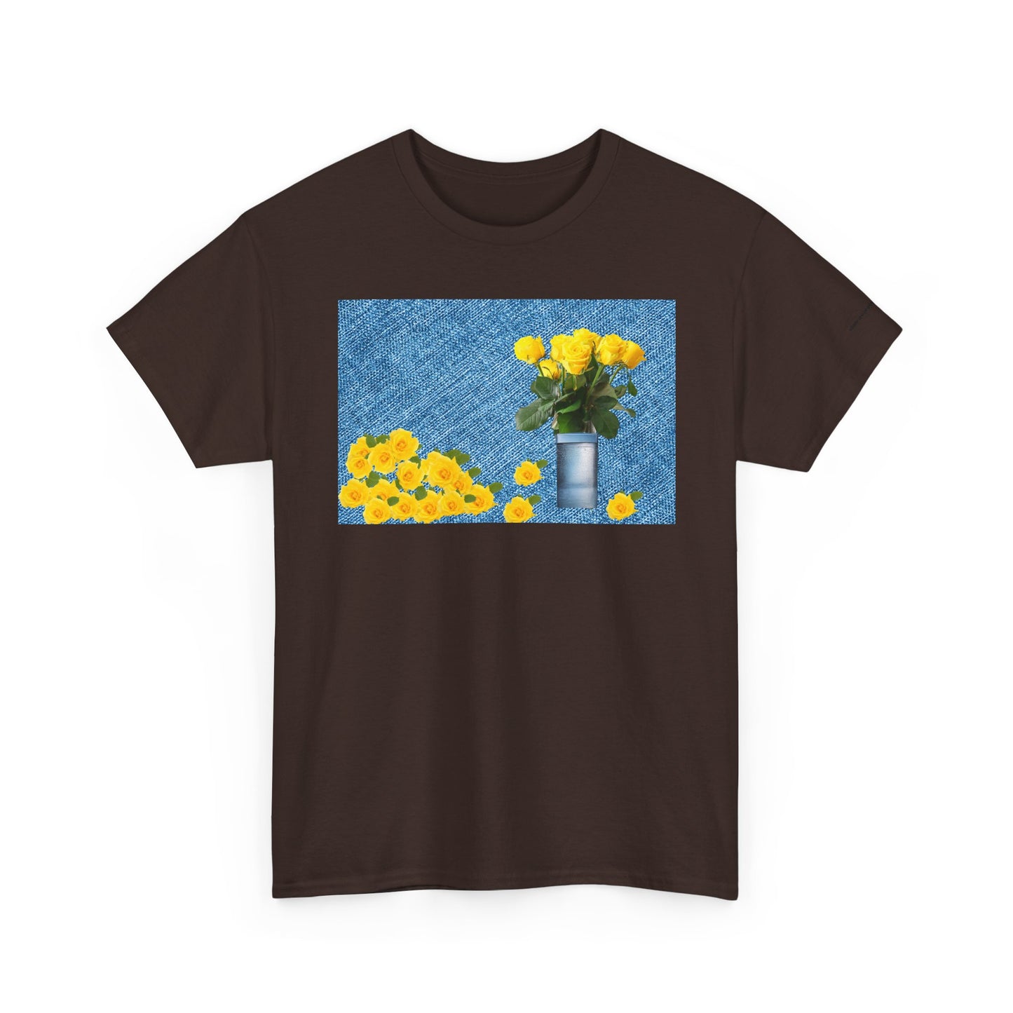 Floral Bouquet Unisex Heavy Cotton Tee