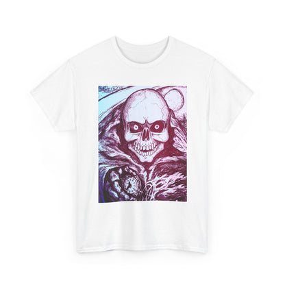 Grim Reaper Graphic Unisex Heavy Cotton Tee