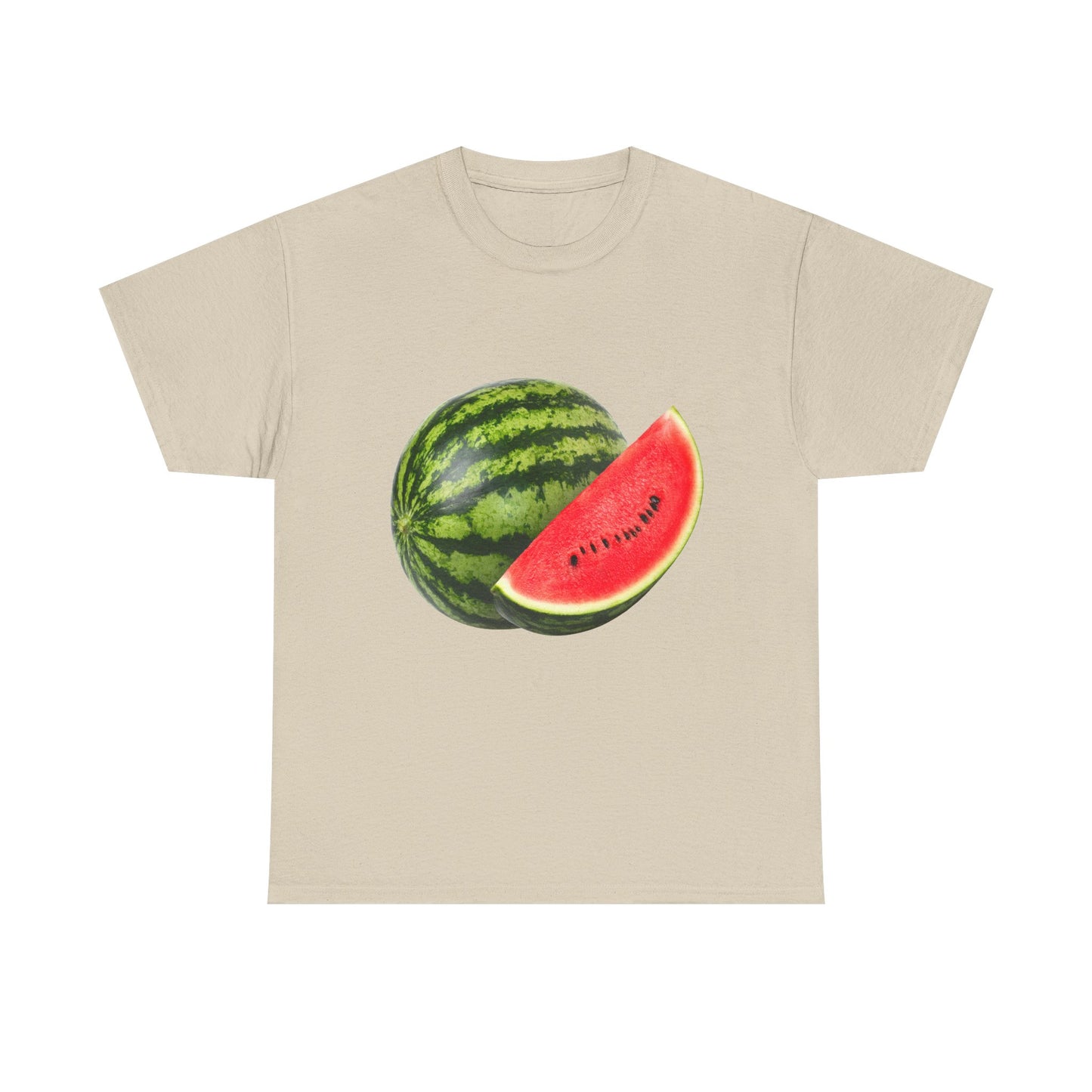 Summer Vibes Watermelon Tee, Fun Summer Shirt, Unisex Graphic T-Shirt, Cute Gift for Fruit Lovers, Casual Everyday Top