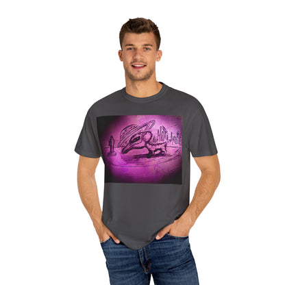 Alien Adventure Unisex T-Shirt - Garment-Dyed Graphic Tee