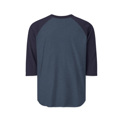 Raglan Shirt - Fragmented Blue Roses Design