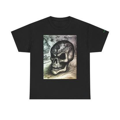 Skull Graphic Unisex Heavy Cotton Tee