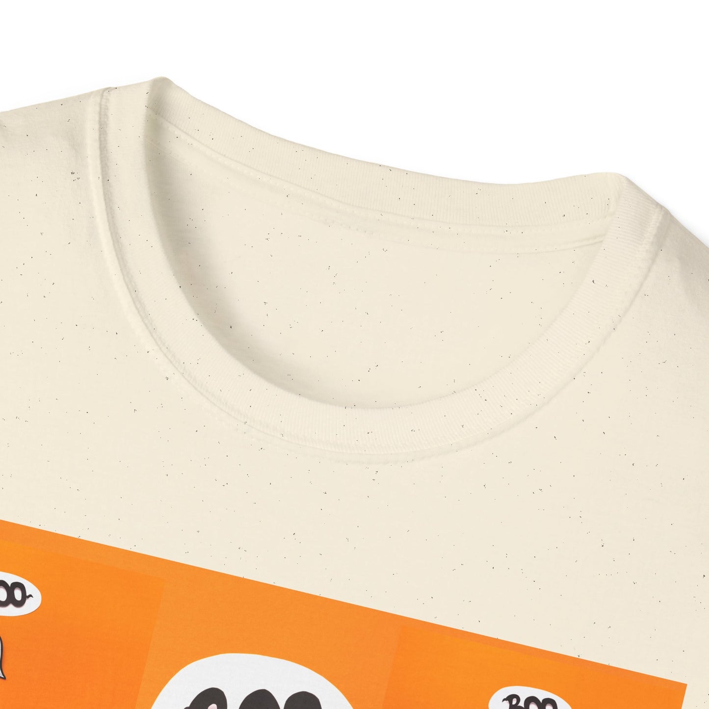Halloween Ghost 'Boo' Unisex T-Shirt | Spooky Vibes, Costume, Fall Festivities, Trick-or-Treat, Fun Graphic Tee