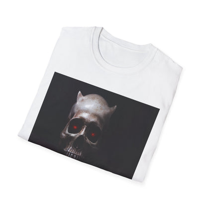 Spooky Demon Boo T-Shirt | Halloween Costume Tee | Unisex Softstyle Tee | Boo! Graphic Shirt | Casual Wear | Comfortable Halloween Apparel