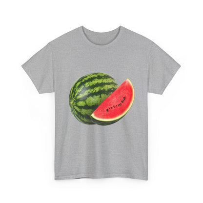 Summer Vibes Watermelon Tee, Fun Summer Shirt, Unisex Graphic T-Shirt, Cute Gift for Fruit Lovers, Casual Everyday Top