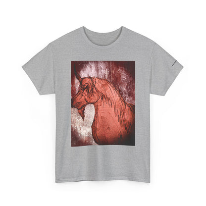 Artistic Unicorn Fantasy Print Unisex Heavy Cotton Tee