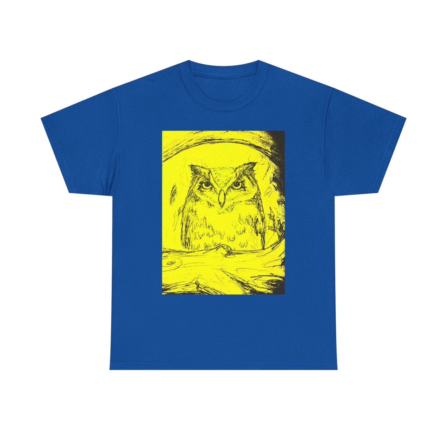 Fantasy Owl unisex  Heavy Cotton Tee