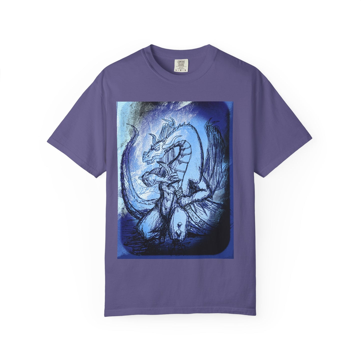 Dragon Artwork Unisex T-Shirt - Vibrant, Unique Design for Fantasy Lovers