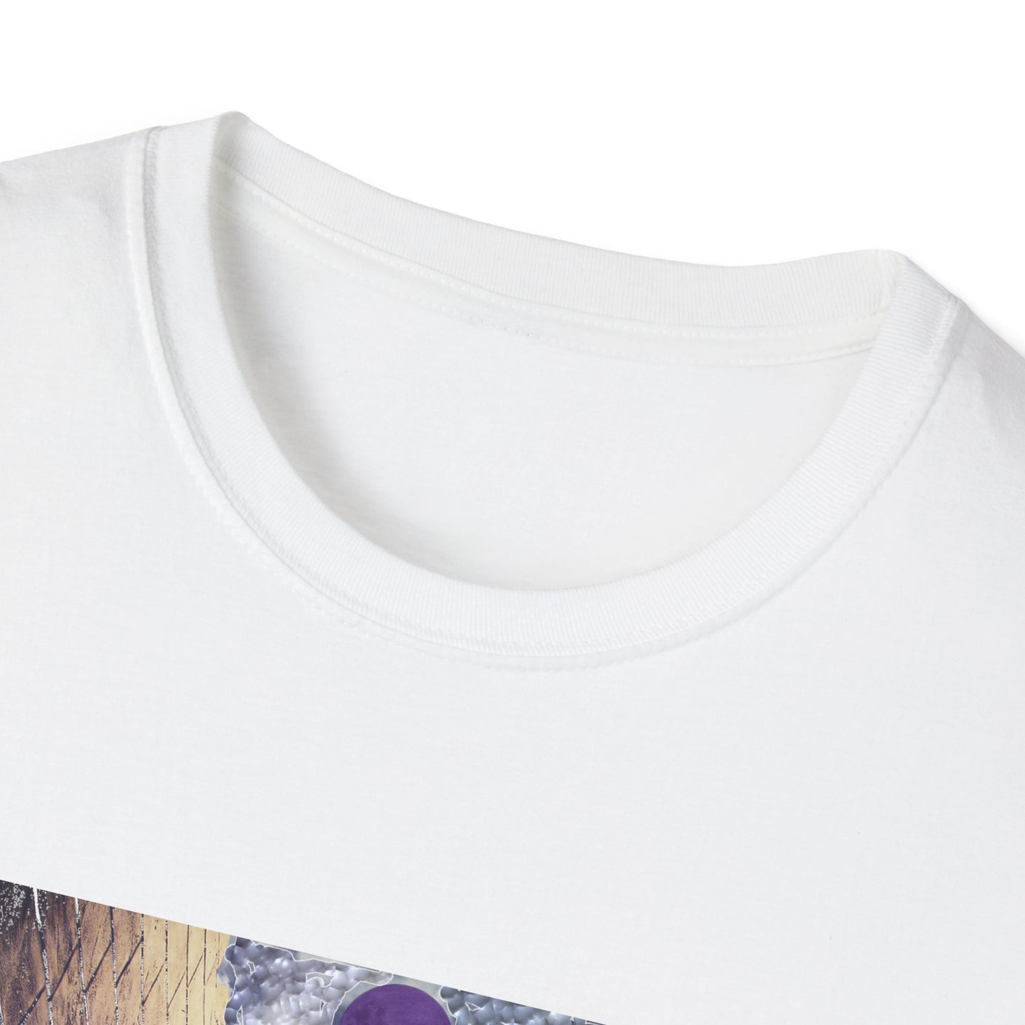 Mystical Stairway Bats Unisex T-Shirt - Softstyle Tee for Dreamers, Perfect for Gifting, Spiritual Occasions, Casual Wear, Art Lovers, [...]