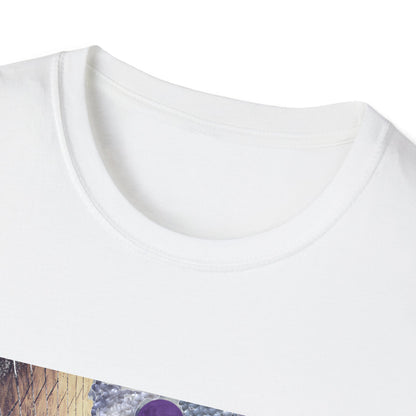 Mystical Stairway Bats Unisex T-Shirt - Softstyle Tee for Dreamers, Perfect for Gifting, Spiritual Occasions, Casual Wear, Art Lovers, [...]