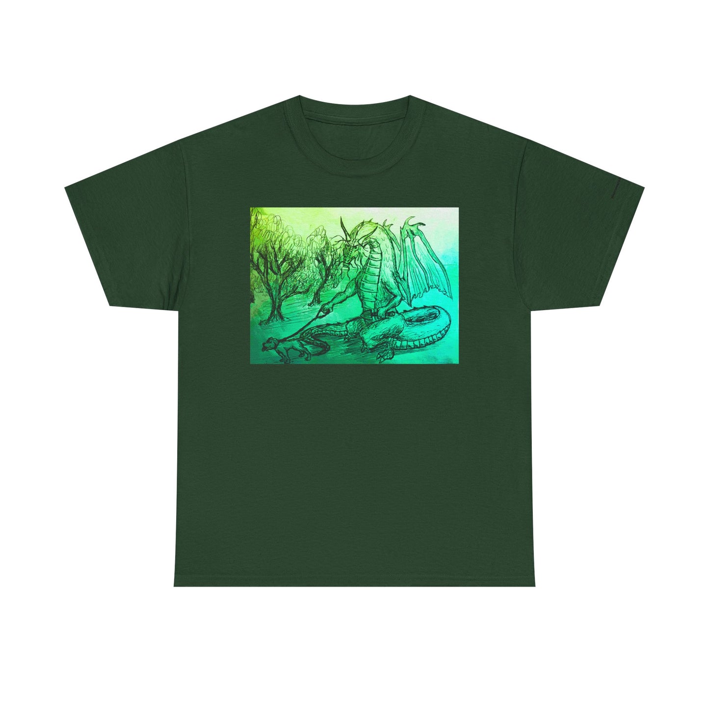 Dragon Art Unisex Heavy Cotton Tee