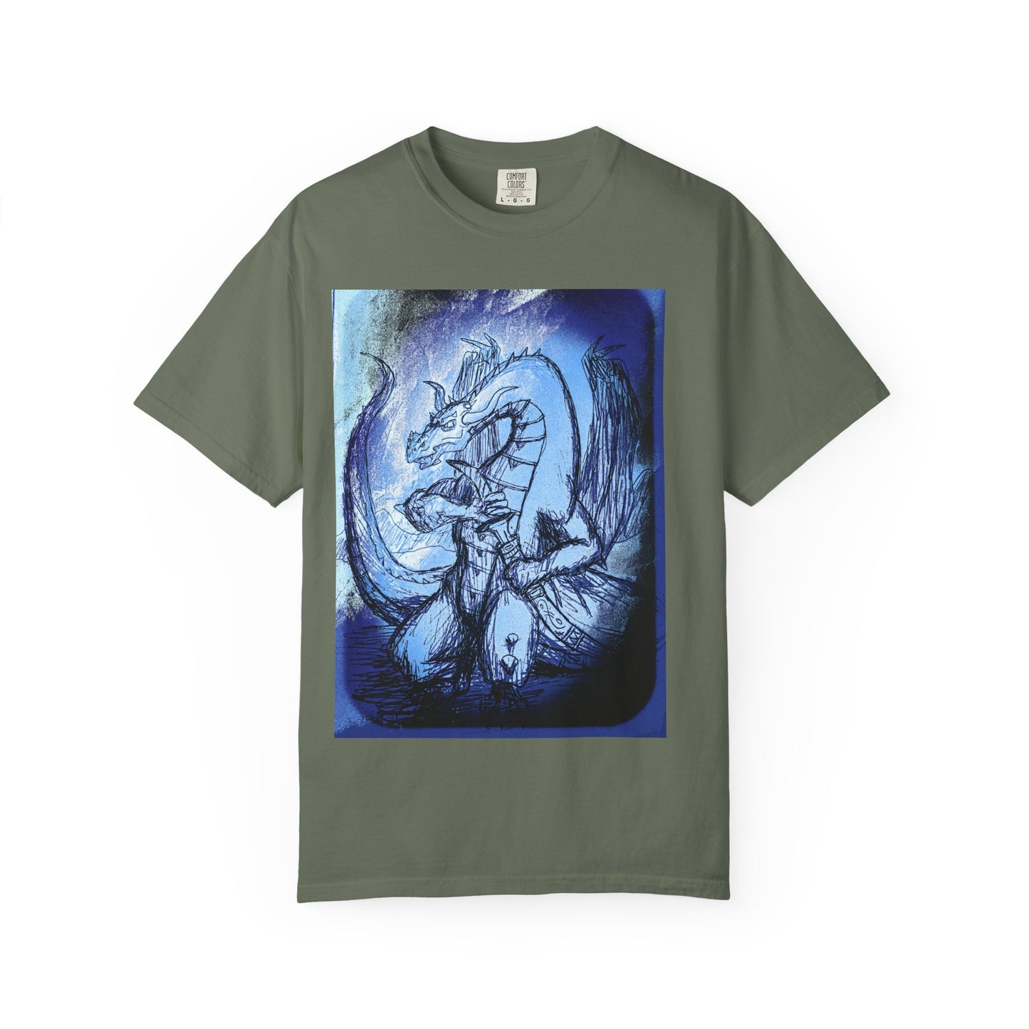 Dragon Artwork Unisex T-Shirt - Vibrant, Unique Design for Fantasy Lovers