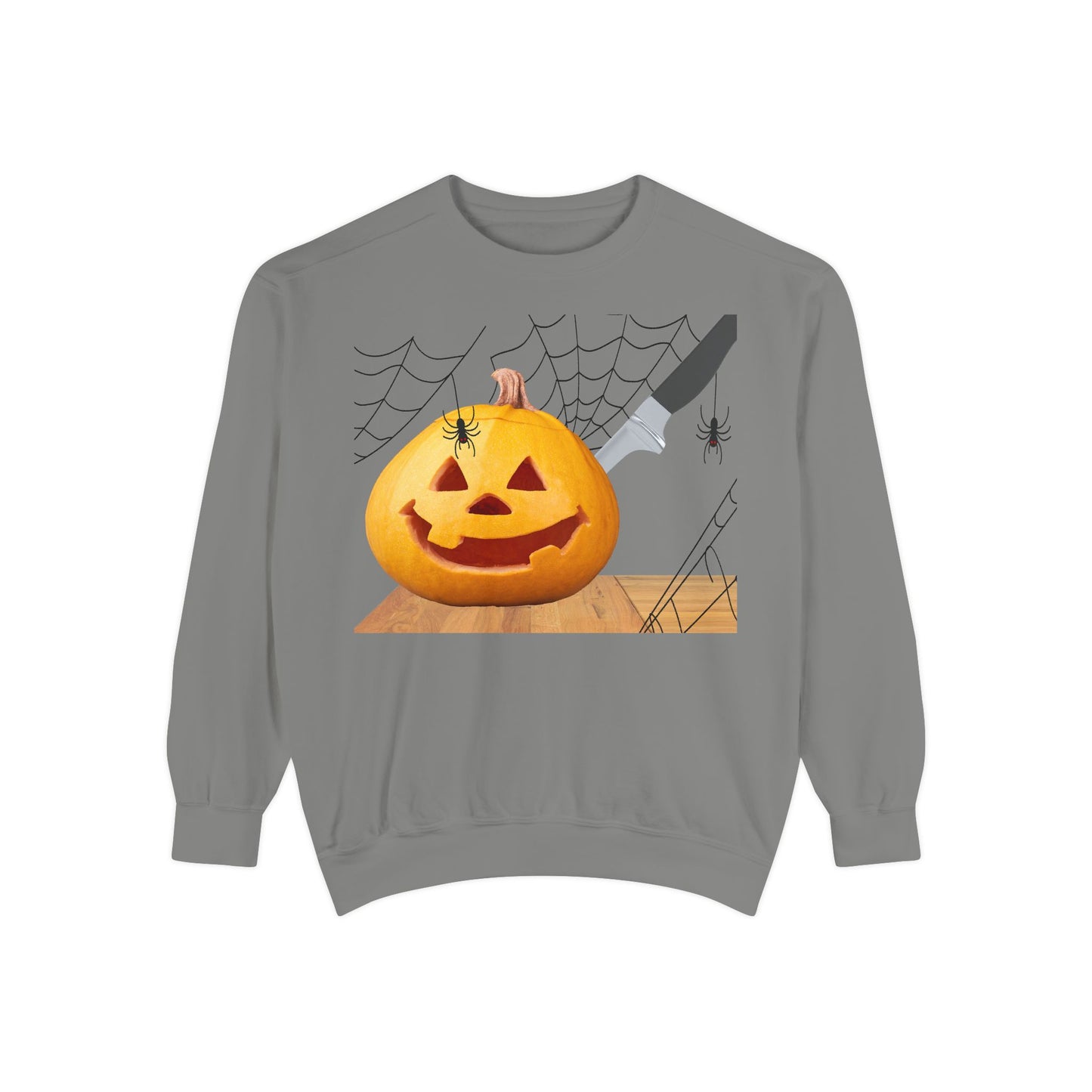 Spooky Pumpkin Sweatshirt, Halloween Apparel, Fall Fashion, Cozy Unisex Crewneck, Pumpkin Decor, Family Friendly Halloween