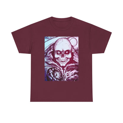 Grim Reaper Graphic Unisex Heavy Cotton Tee