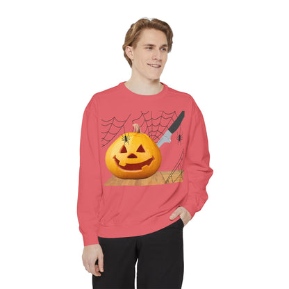 Spooky Pumpkin Sweatshirt, Halloween Apparel, Fall Fashion, Cozy Unisex Crewneck, Pumpkin Decor, Family Friendly Halloween