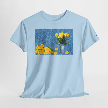 Floral Bouquet Unisex Heavy Cotton Tee