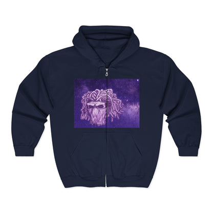 Starred Cosmic Purple Masked Skull Demon