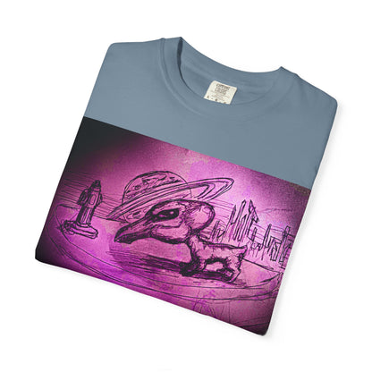 Alien Adventure Unisex T-Shirt - Garment-Dyed Graphic Tee