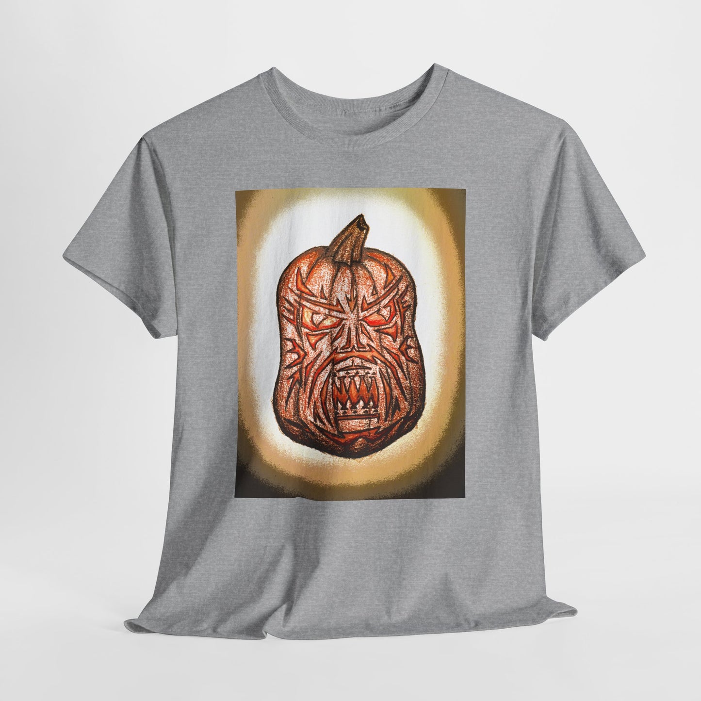 The Goth Pumpkin Unisex Heavy Cotton Tee