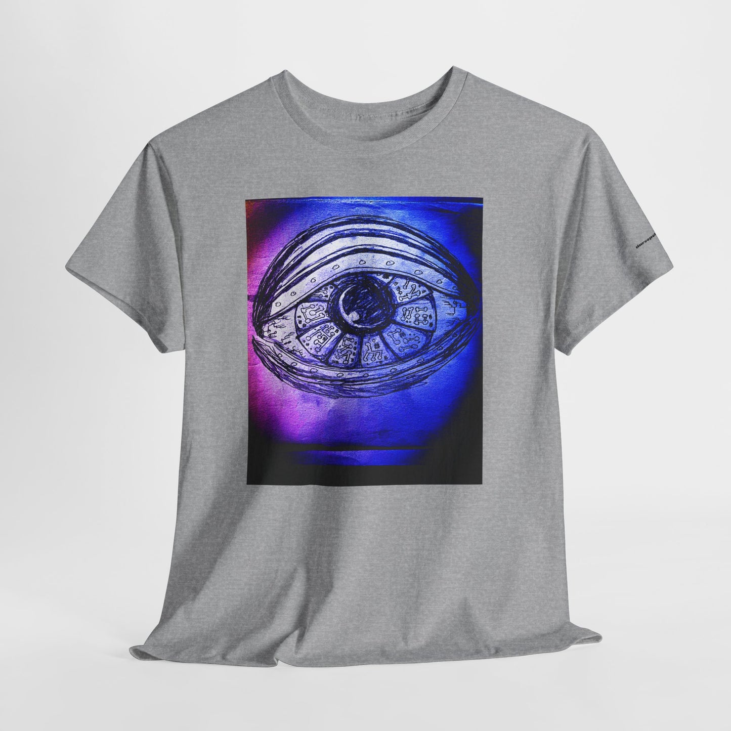 Mystic Eye Graphic Tee — Cosmic Third Eye Illustration T-Shirt