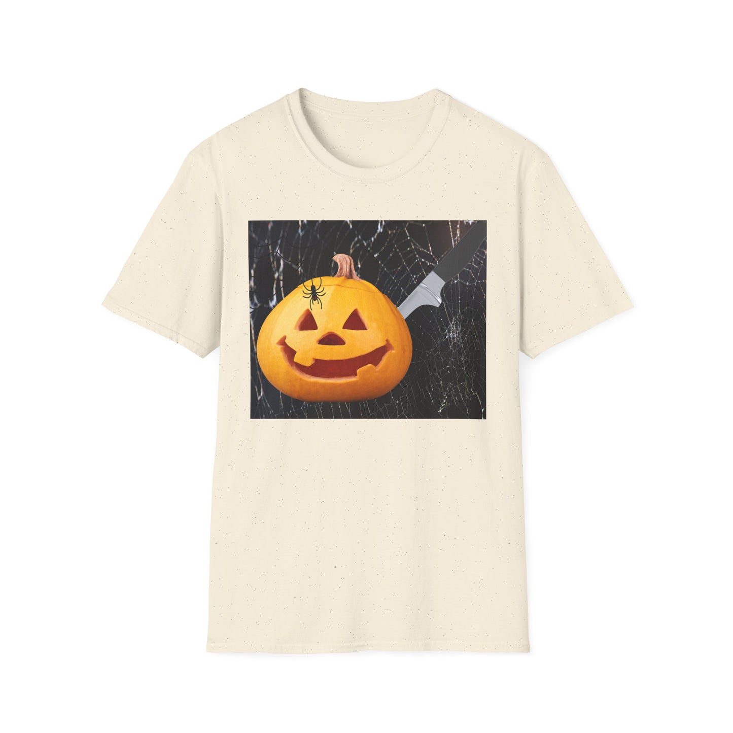 Halloween Pumpkin Horror T-Shirt, Unisex Tee, Spooky Shirt, Fall Fashion, Halloween Costume, October Celebration Gear