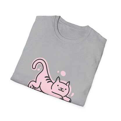 Cute Cat Themed T-Shirt, Unisex Softstyle Tee, Find Your Inner Purr, Pet Lover Gift, Cozy Casual Wear, Birthday Gift, Cat Owner Apparel