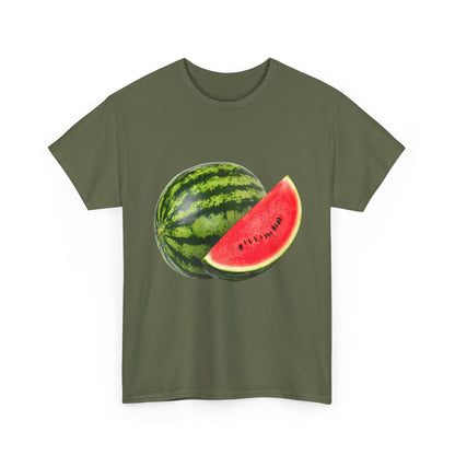 Summer Vibes Watermelon Tee, Fun Summer Shirt, Unisex Graphic T-Shirt, Cute Gift for Fruit Lovers, Casual Everyday Top