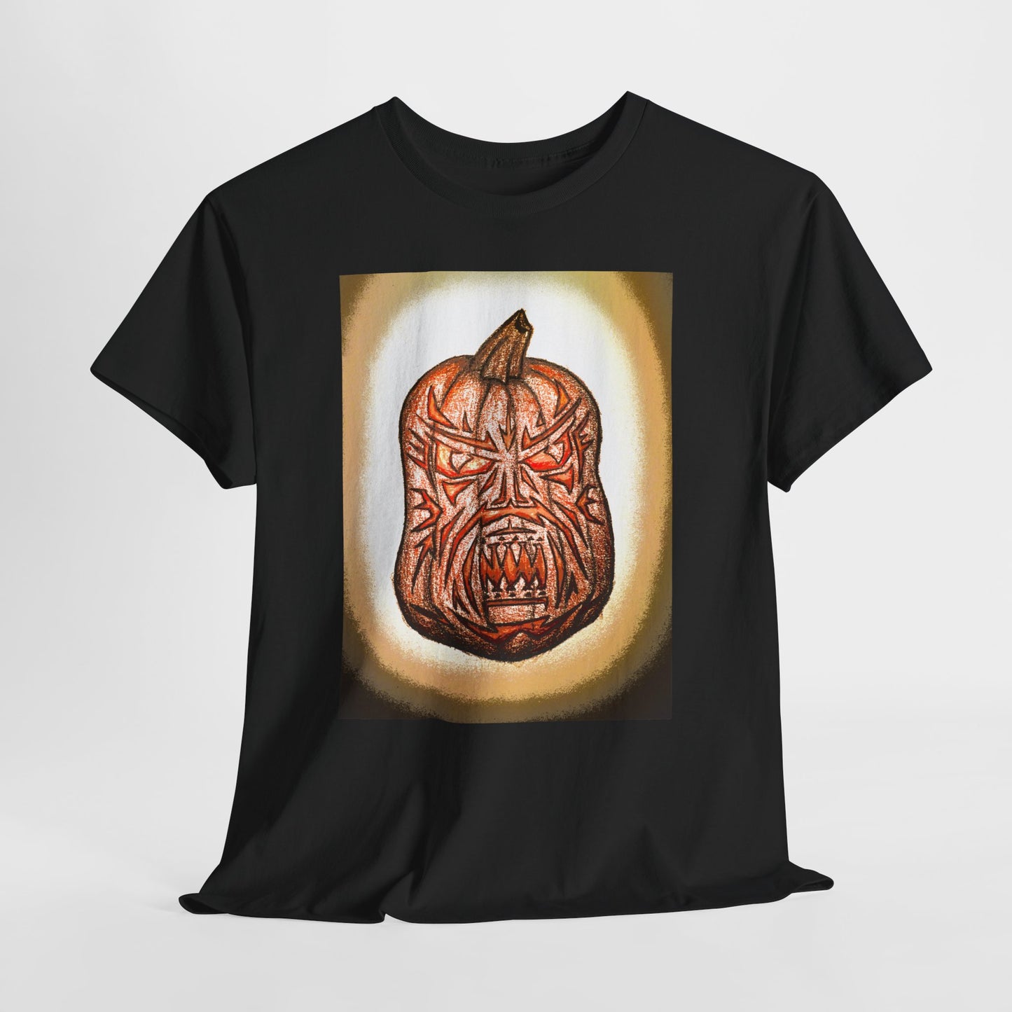 The Goth Pumpkin Unisex Heavy Cotton Tee
