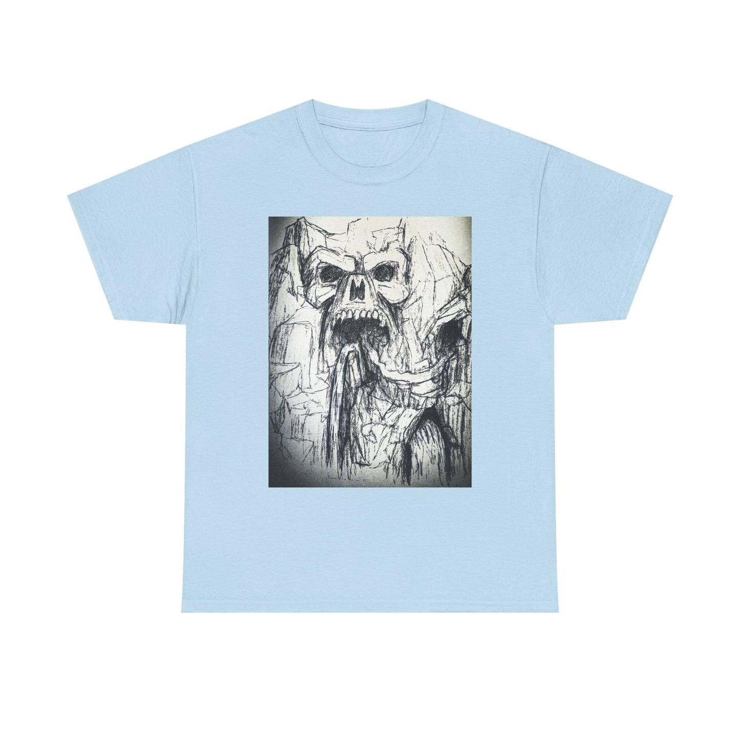 Skull Waterfall Tee