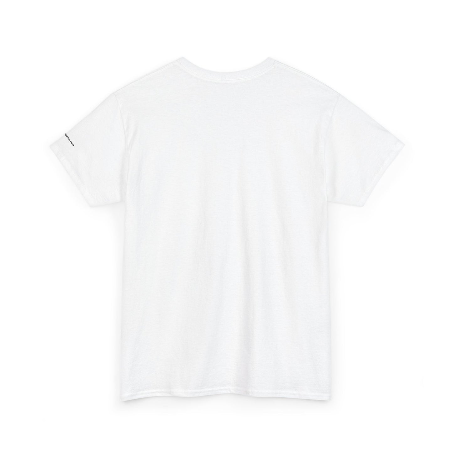 Skull Tee - Feathered Skull Hazy Border Design