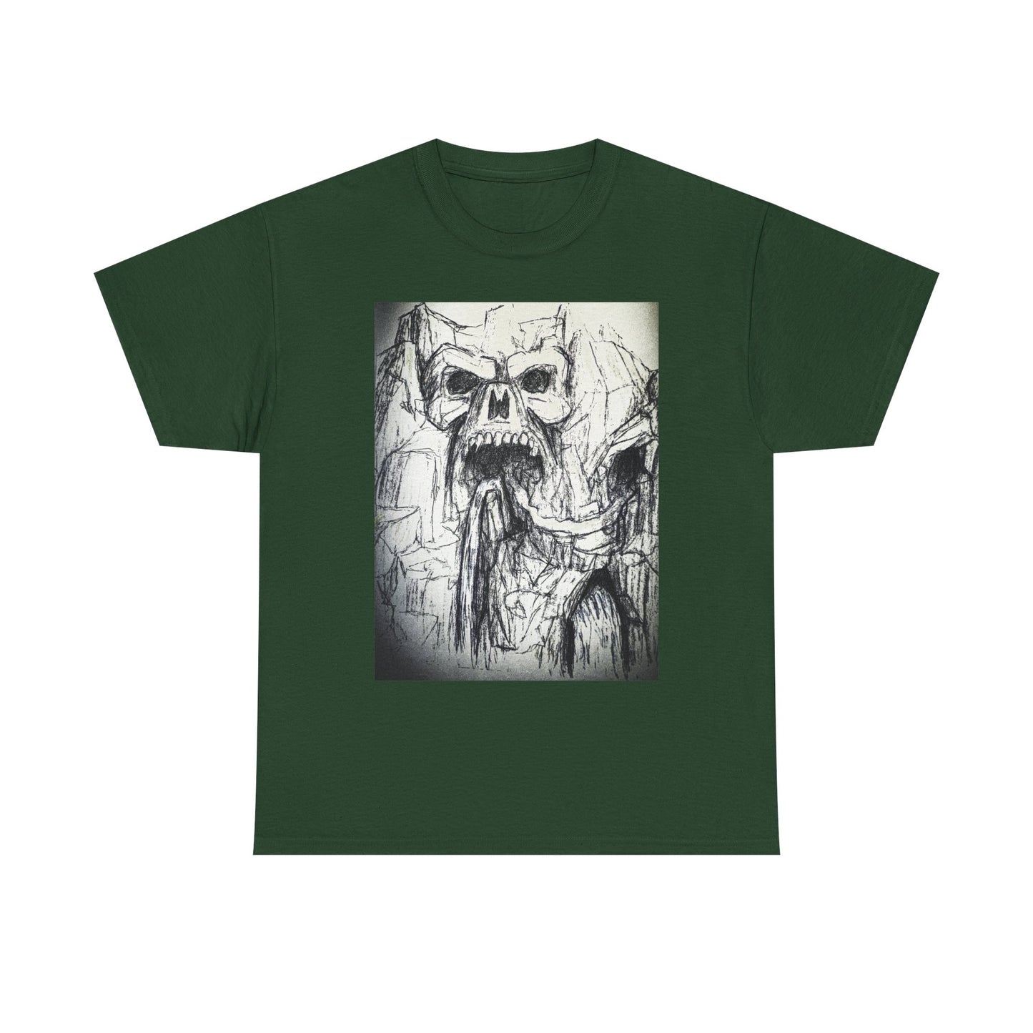 Skull Waterfall Tee