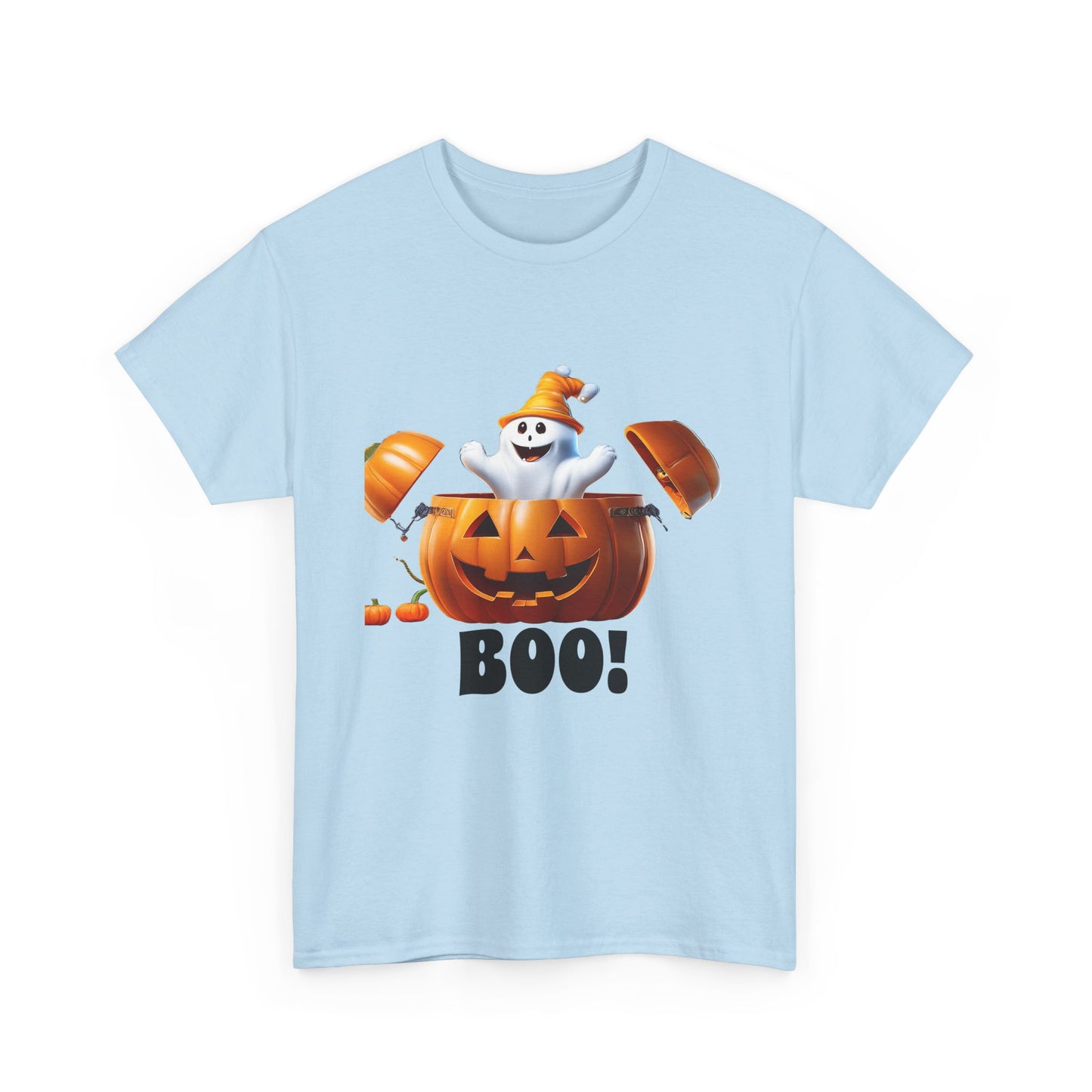 Halloween Jack-in-the-Box, unisex cotton tee