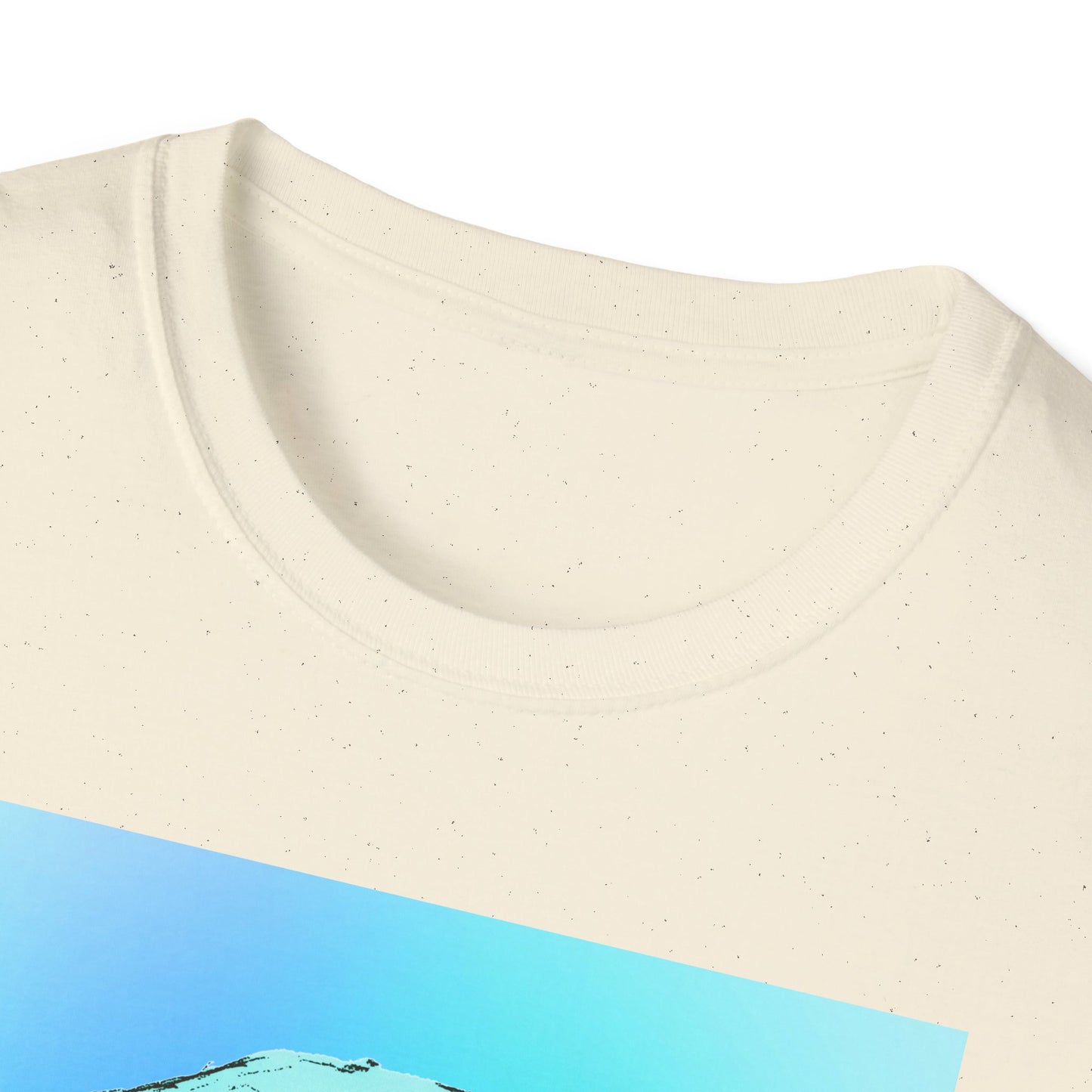 Skull Graphic  Bright Colored Unisex Softstyle T-Shirt, Edgy Tee, Casual Wear, Festival Apparel, Gift for Horror Fans, Halloween Clothing