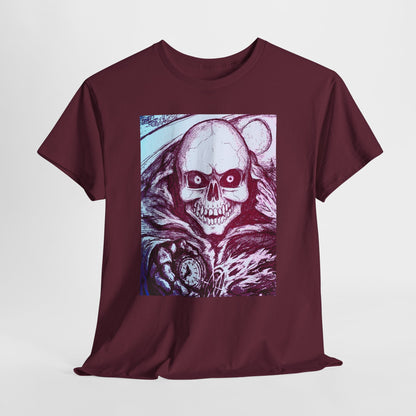Grim Reaper Graphic Unisex Heavy Cotton Tee