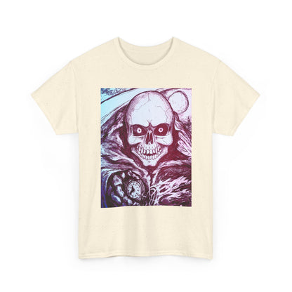 Grim Reaper Graphic Unisex Heavy Cotton Tee