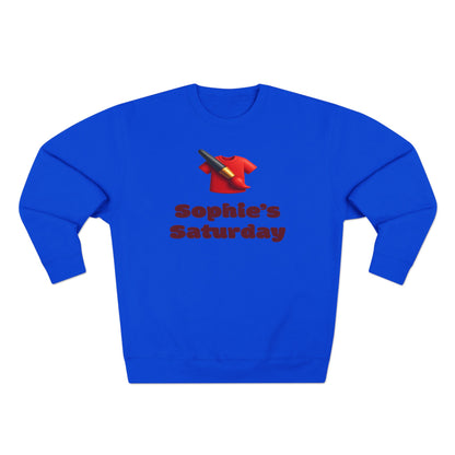 Personalized Sophies Saturday Sweatshirt, Cozy Unisex Crewneck, Weekend Vibes Gift, Customized Apparel, Casual Wear for Her