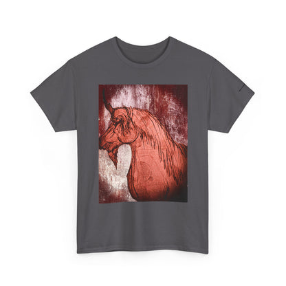 Artistic Unicorn Fantasy Print Unisex Heavy Cotton Tee