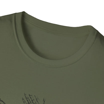 Skeleton Scattered Inspiration Unisex T-Shirt